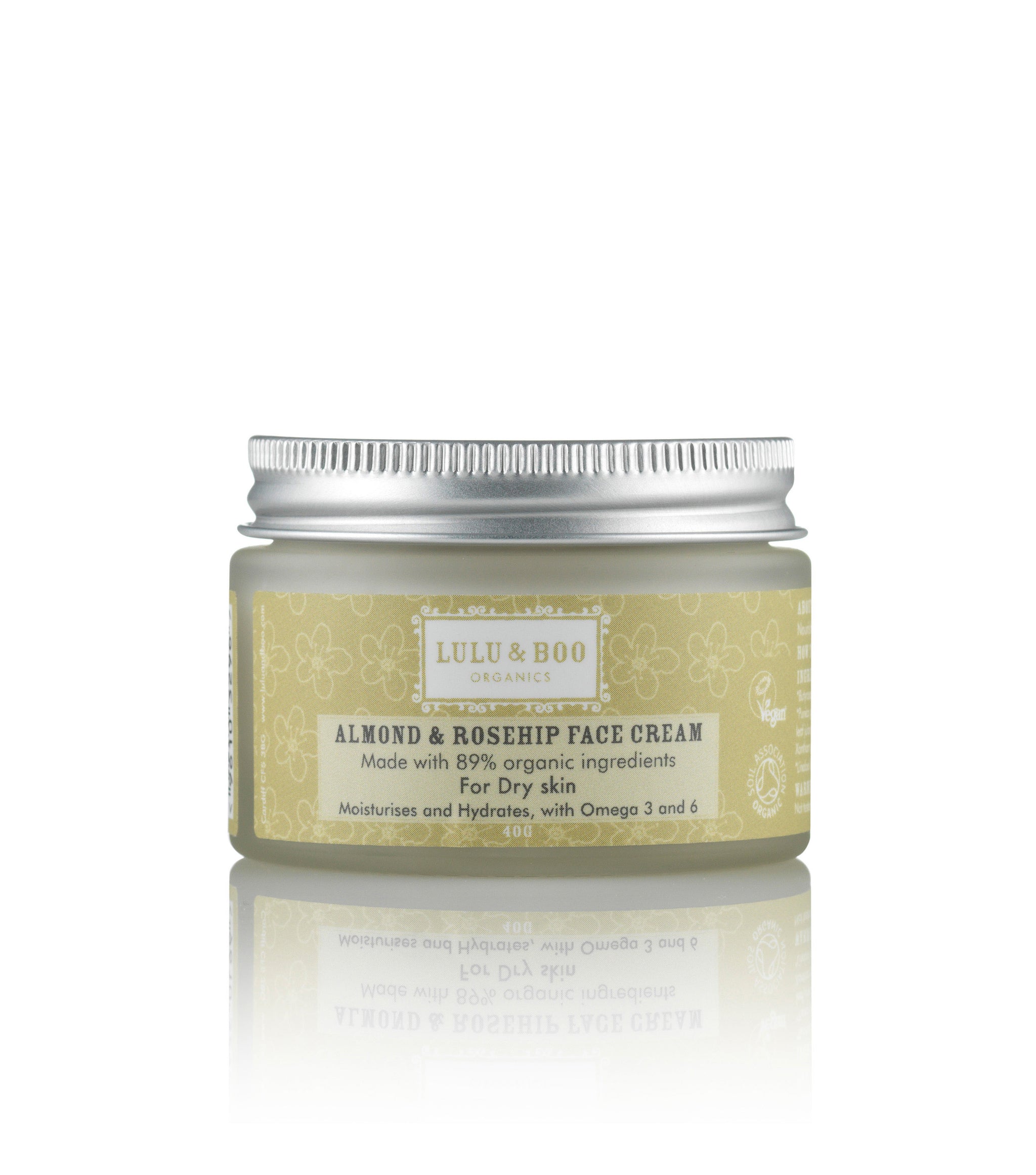Almond & Rosehip Face Cream - Lulu & Boo Organics