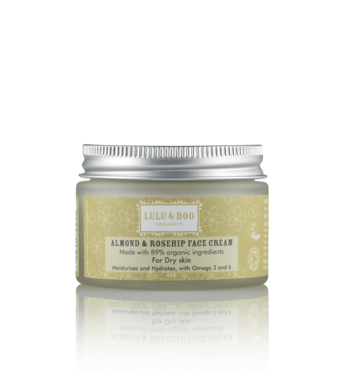Almond & Rosehip Face Cream - Lulu & Boo Organics