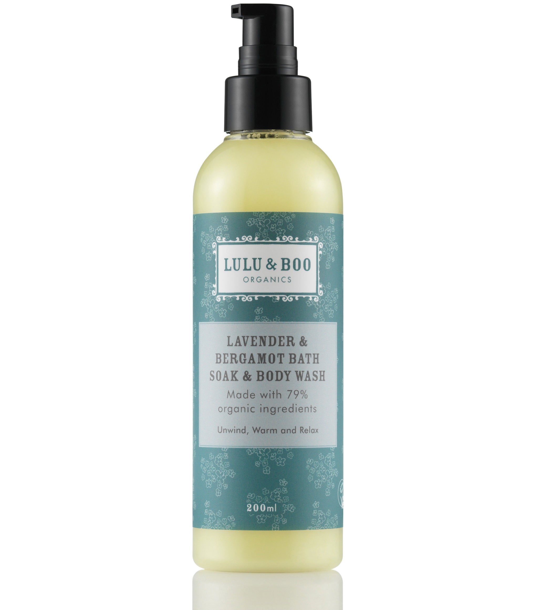 Lavender & Bergamot Bath Soak & Body Wash - Lulu & Boo Organics