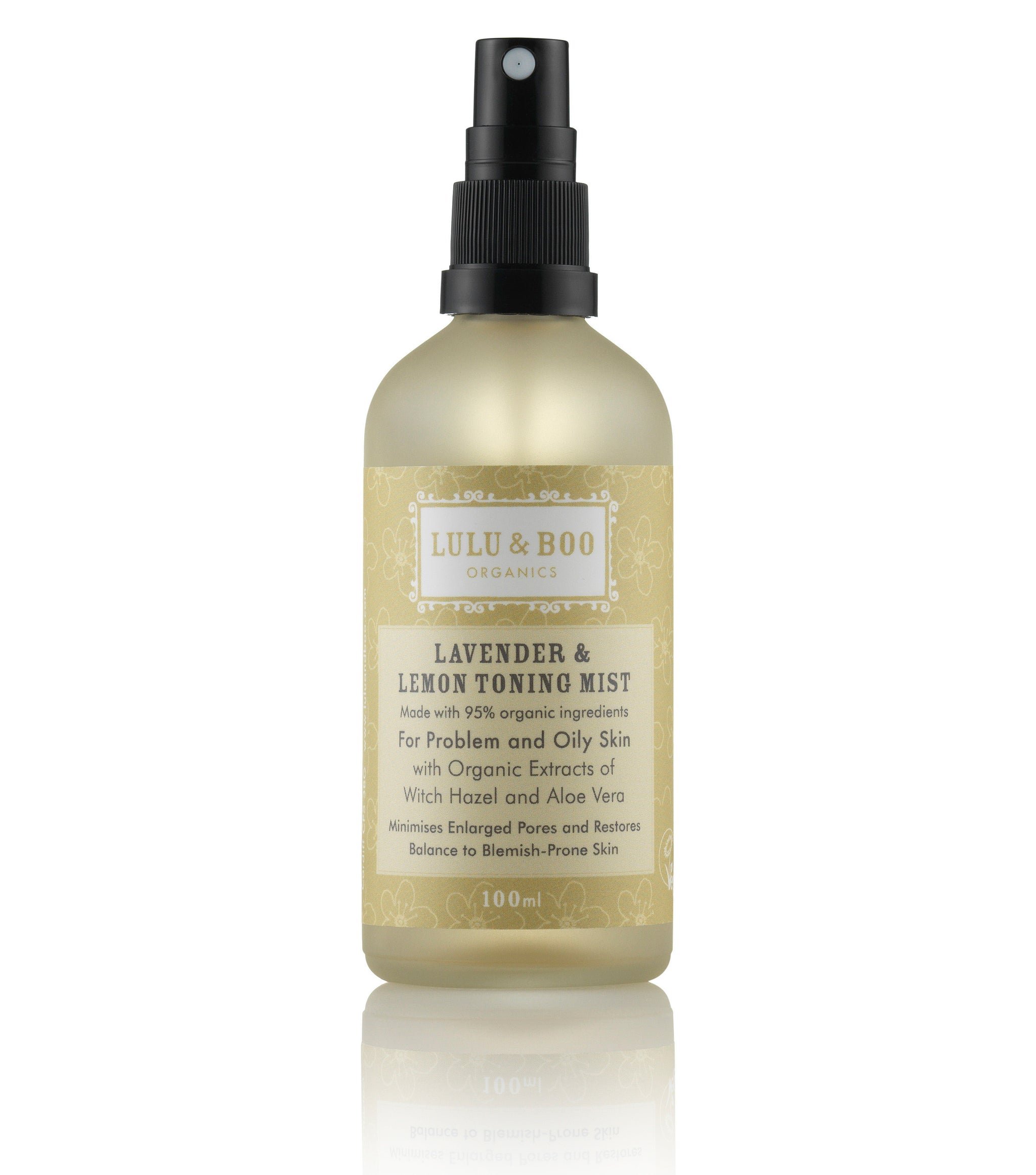 Lavender & Lemon Toning Mist - Lulu & Boo Organics