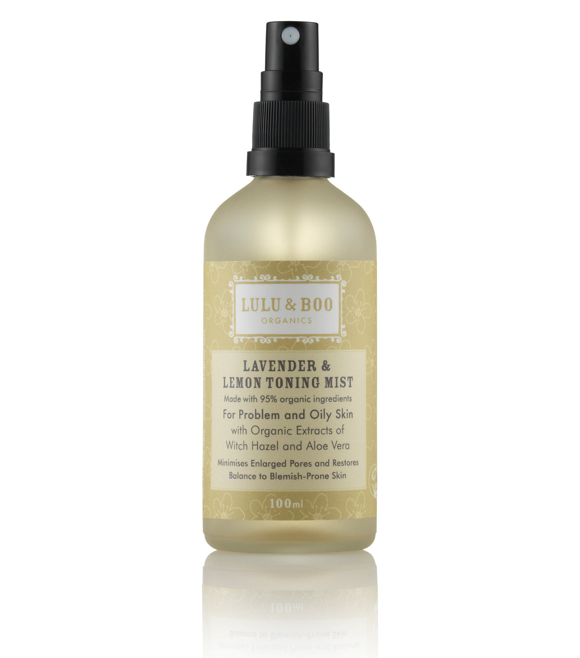 Lavender & Lemon Toning Mist - Lulu & Boo Organics