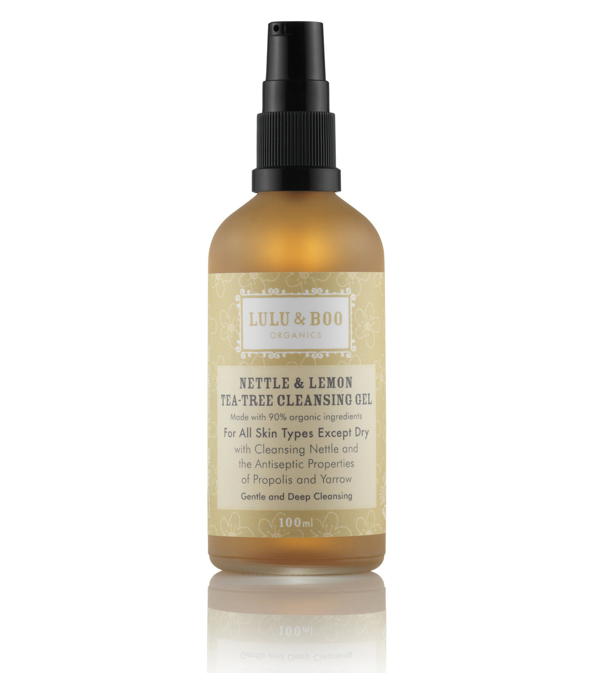 Nettle & Lemon Tea-Tree Cleansing Gel - Lulu & Boo Organics