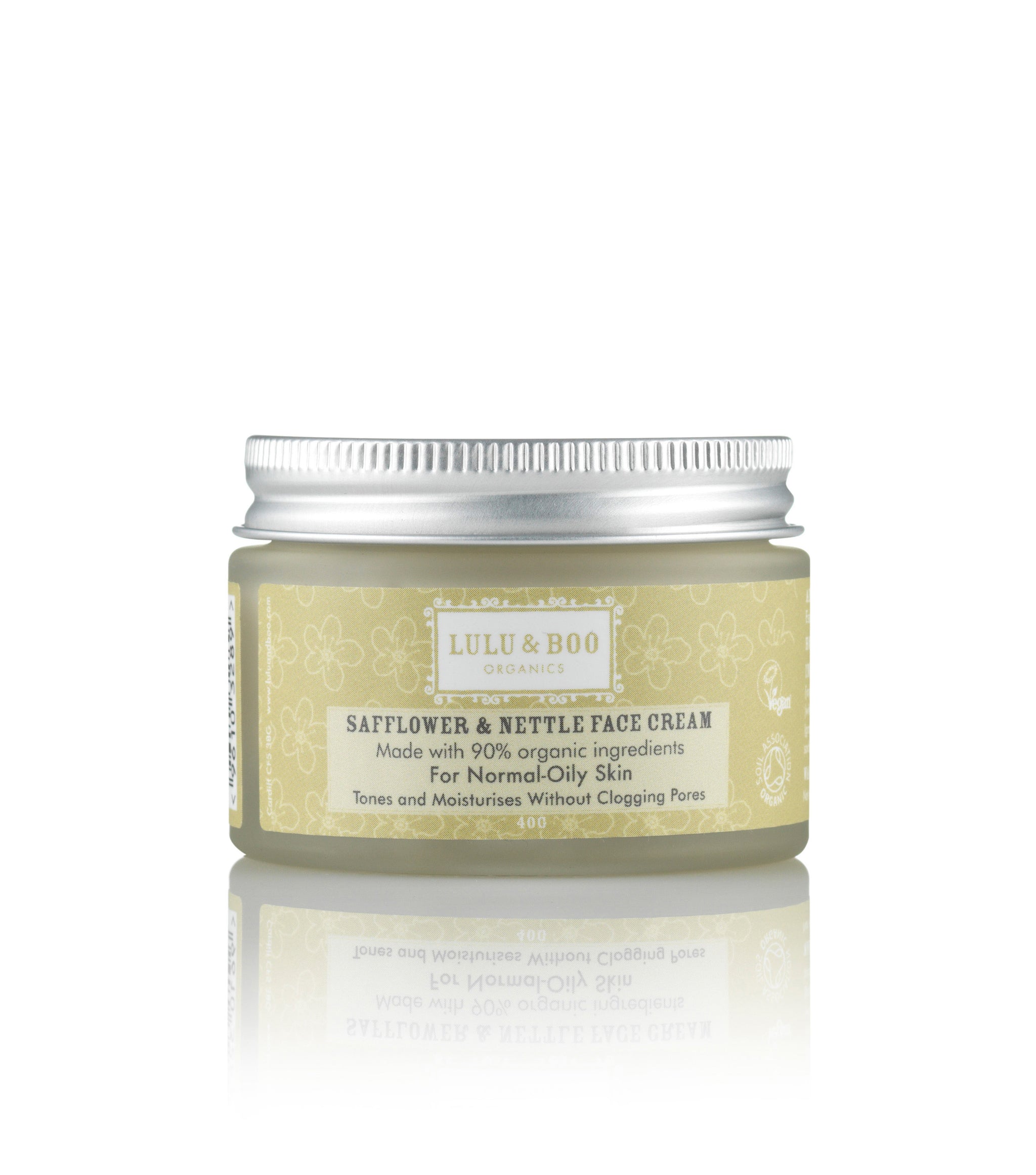 Safflower & Nettle Face Cream - Lulu & Boo Organics